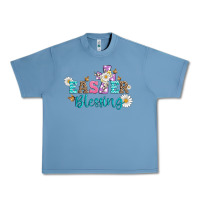 Pebble Blue easter blessing with  cross Urban Heavy Tee - Artiststas