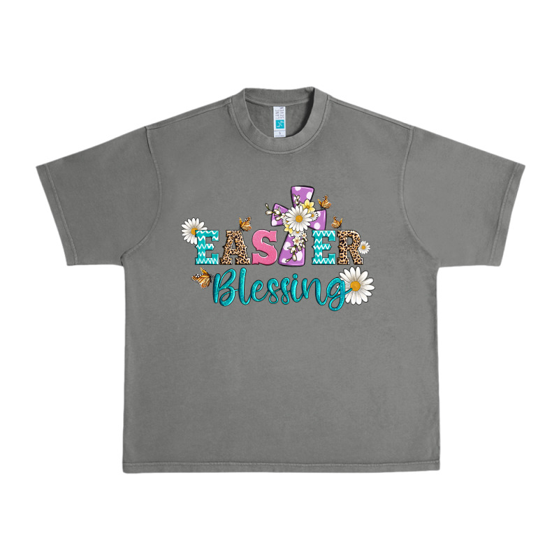 Easter Blessing With  Cross Urban Heavy Tee by Artiststas | Teevron