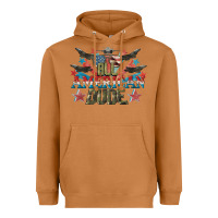 Meerkat All American dude 4th of July Heavyweight Hoodie - CowGirlArtShop