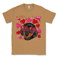 Valentine's Day  Dachshund Puppy Classic Tee | Teevron