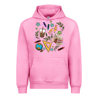 Fuchsia Pink teacher tools Urban Hoodie - MaliasSmallBusiness
