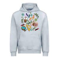 Heather Grey teacher tools Urban Hoodie - MaliasSmallBusiness