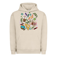 Pigment French Oak teacher tools Urban Hoodie - MaliasSmallBusiness