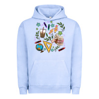 Pigment Grape Ice teacher tools Urban Hoodie - MaliasSmallBusiness