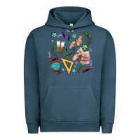 Pigment Midnight Navy teacher tools Urban Hoodie - MaliasSmallBusiness