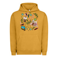 Pigment Peanut Butter teacher tools Urban Hoodie - MaliasSmallBusiness