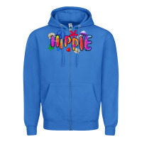 True Royal hippie Zipper Hoodie - Zillion Design Studio