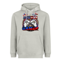 Moon Dust All American gamer 4th of july Heavyweight Hoodie - CowGirlArtShop