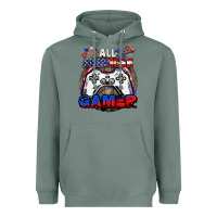 Sage All American gamer 4th of july Heavyweight Hoodie - CowGirlArtShop