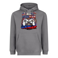 Storm All American gamer 4th of july Heavyweight Hoodie - CowGirlArtShop
