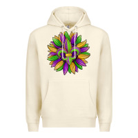 Sandshell mardi gras carnival sunflower Premium Hoodie - Jasminsmagicworld