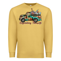 Antique Gold respiratory therapist truck Premium Sweatshirt - RacoonDesign