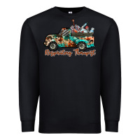 Black respiratory therapist truck Premium Sweatshirt - RacoonDesign