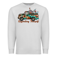 Dove Grey respiratory therapist truck Premium Sweatshirt - RacoonDesign