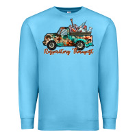 Ocean Blue respiratory therapist truck Premium Sweatshirt - RacoonDesign