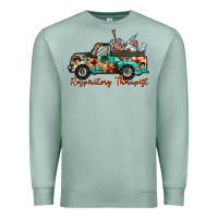 Seafoam respiratory therapist truck Premium Sweatshirt - RacoonDesign