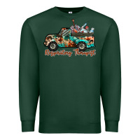 Sports Green respiratory therapist truck Premium Sweatshirt - RacoonDesign