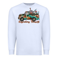 White respiratory therapist truck Premium Sweatshirt - RacoonDesign