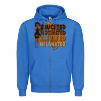 True Royal educated motivated elevated melanated Zipper Hoodie - texasbilliewilder