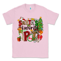 Bubblegum Pink santa's favorite pt Classic Tee - Zillion Design Studio