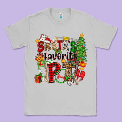 Santa's Favorite Pt Classic Tee Designed By Zillion Design Studio