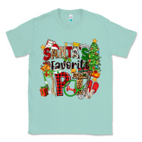 Seafoam santa's favorite pt Classic Tee - Zillion Design Studio