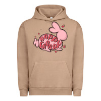 Pigment Burro happy easter Urban Hoodie - MaliasSmallBusiness