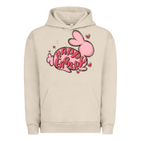Pigment French Oak happy easter Urban Hoodie - MaliasSmallBusiness