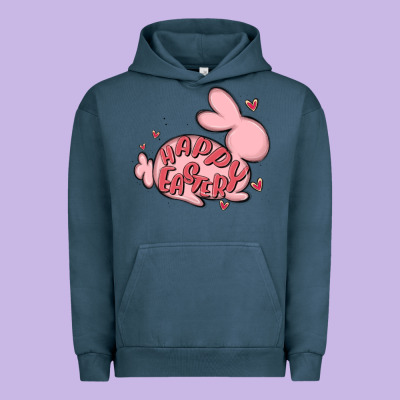 Happy Easter Urban Hoodie Designed By Maliassmallbusiness