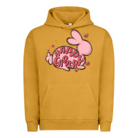 Pigment Peanut Butter happy easter Urban Hoodie - MaliasSmallBusiness