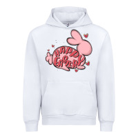 White happy easter Urban Hoodie - MaliasSmallBusiness