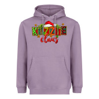 Lavender Christmas kizzie claus Heavyweight Hoodie - FaDigitalArtStudio
