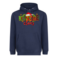 Navy Christmas kizzie claus Heavyweight Hoodie - FaDigitalArtStudio