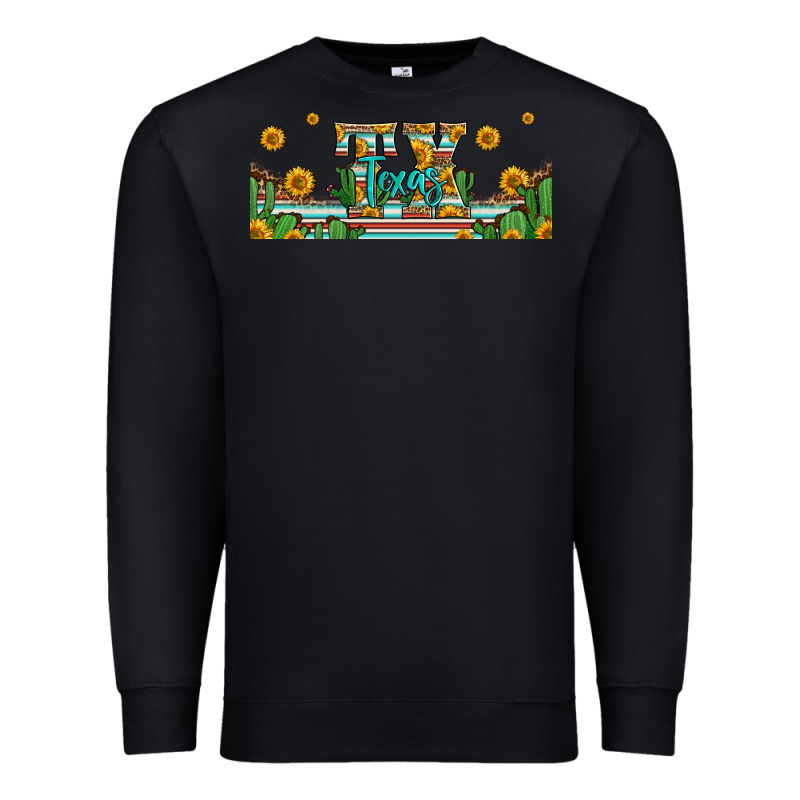 Tx Texas 16oz Libbey Glass Premium Sweatshirt by HRA Design Shop | Teevron