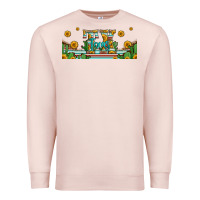 Pale Pink tx texas 16oz libbey glass Premium Sweatshirt - HRA Design Shop