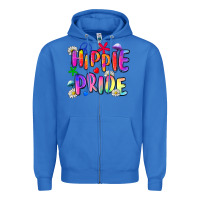 True Royal hippie pride Zipper Hoodie - Zillion Design Studio