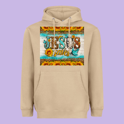 Jesus Saves Tumbler Heavyweight Hoodie Designed By Hra Design Shop
