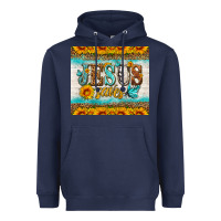 Navy jesus saves tumbler Heavyweight Hoodie - HRA Design Shop