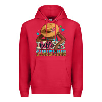 Cardinal Hello sunshine Premium Hoodie - NancyCooperArtShop
