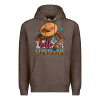 Coffee Hello sunshine Premium Hoodie - NancyCooperArtShop
