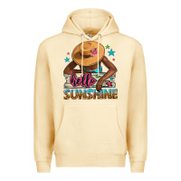 Pina Colada Hello sunshine Premium Hoodie - NancyCooperArtShop