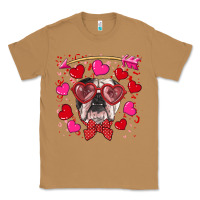 Toasted Coconut Valentine's day  english bulldog Classic Tee - RanaPortraitStore