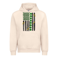 Sandshell shamrock usa flag Urban Hoodie - MaliasSmallBusiness