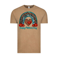 Vintage Coffee happy mother's day rainbow Vintage Tee - Artiststas