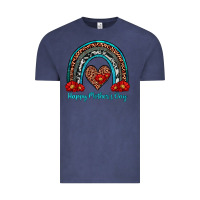 Vintage Denim happy mother's day rainbow Vintage Tee - Artiststas