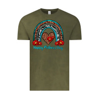 Vintage Olive happy mother's day rainbow Vintage Tee - Artiststas