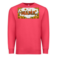 Cardinal sunflowers and butterflies mama license plate Premium Sweatshirt - HRA Design Shop