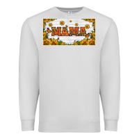 Dove Grey sunflowers and butterflies mama license plate Premium Sweatshirt - HRA Design Shop