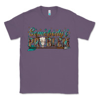 Lavender somebodys problem Classic Tee - texasbilliewilder