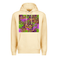 Pina Colada mardi gras carnival masks and fleur de lis Premium Hoodie - Jasminsmagicworld